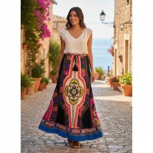 Women's Flying Tomato Long Maxi
Skirt Size Small